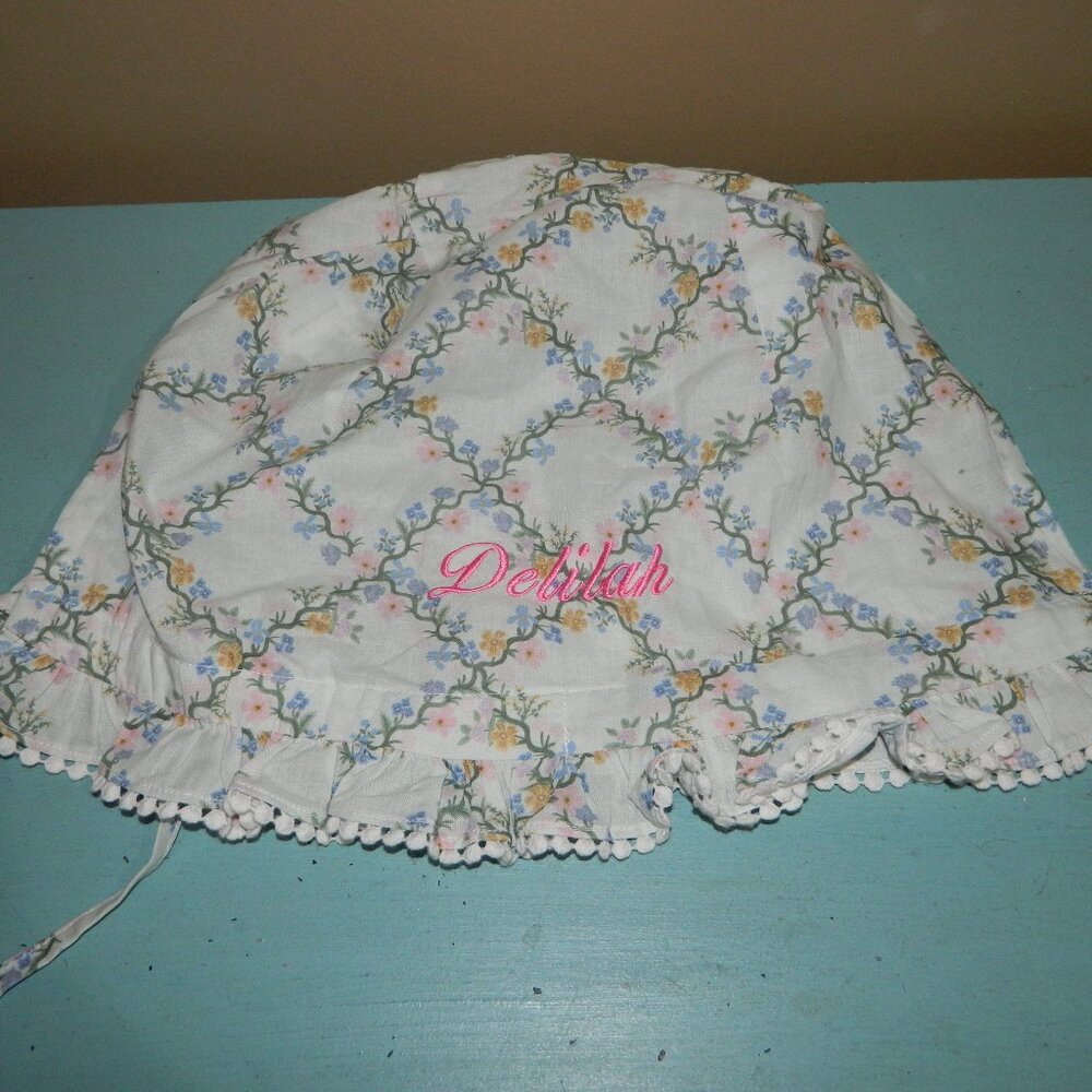 Pottery Barn Kids X Rifle Paper Co Easter Basket Liner "Delilah" Sz S (G-11)